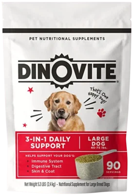 Supplements to help shop with dog shedding